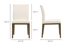 Chalet Leather Dining Chair - SET OF 2
