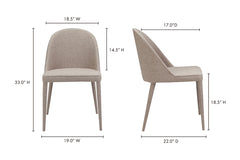 Draper Dining Chair - SET OF 2