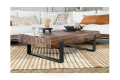 Bruno Reclaimed Wood 55" Coffee Table