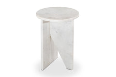 Sansa Marble Accent Table