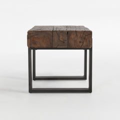 Bruno Reclaimed Wood 30" End Table