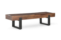 Bruno 58" Reclaimed Wood Bench