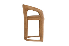 Lindsay Counter Stool Brown Leather