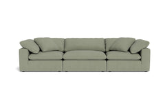 Westover 3pc Sectonal Sofa :: Leg Finish: Espresso