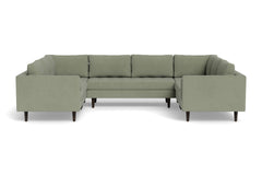 Sadie 5pc Sectional Sofa :: Leg Finish: Espresso