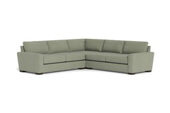 Maverick 3pc Sectional Sofa :: Leg Finish: Espresso