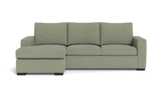 Maverick Reversible Chaise Sofa :: Leg Finish: Espresso