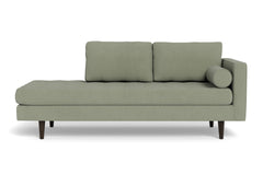 Sadie Sofa Lounger :: Leg Finish: Espresso / Configuration: RAF - Right Arm Facing