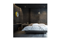 Factory Station Clock by Cloudnola YELLOW