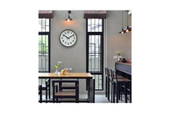 Factory Wall Clock by Cloudnola BLACK