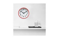 Factory Wall Clock by Cloudnola RED