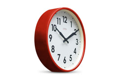 Factory Wall Clock by Cloudnola RED