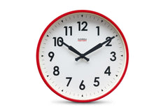 Factory Wall Clock by Cloudnola RED