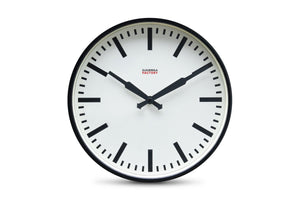 Factory Station Clock by Cloudnola BLACK