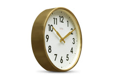 Factory Wall Clock by Cloudnola GOLD