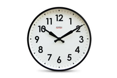 Factory Wall Clock by Cloudnola BLACK