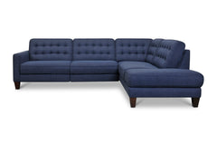 Toranado 2pc Sectional with Power Footrests in OASIS