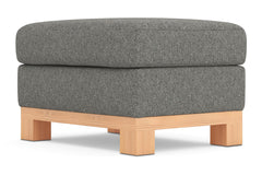 Logan Drive Ottoman :: Leg Finish: Natural / Size: 23x30