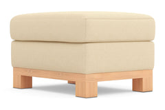 Logan Drive Ottoman :: Leg Finish: Natural / Size: 23x30