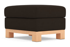 Logan Drive Ottoman :: Leg Finish: Natural / Size: 23x30