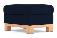Logan Drive Ottoman :: Leg Finish: Natural / Size: 23x30