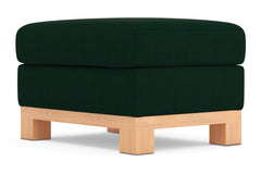 Logan Drive Ottoman :: Leg Finish: Natural / Size: 23x30
