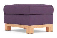 Logan Drive Ottoman :: Leg Finish: Natural / Size: 23x30