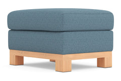 Logan Drive Ottoman :: Leg Finish: Natural / Size: 23x30