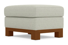 Logan Drive Ottoman :: Leg Finish: Pecan / Size: 23x30