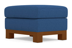 Logan Drive Ottoman :: Leg Finish: Pecan / Size: 23x30