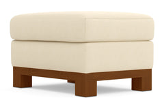 Logan Drive Ottoman :: Leg Finish: Pecan / Size: 23x30