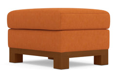 Logan Drive Ottoman :: Leg Finish: Pecan / Size: 23x30