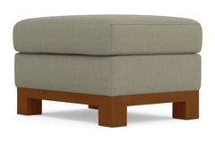 Logan Drive Ottoman :: Leg Finish: Pecan / Size: 23x30