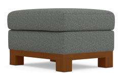 Logan Drive Ottoman :: Leg Finish: Pecan / Size: 23x30