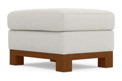 Logan Drive Ottoman :: Leg Finish: Pecan / Size: 23x30