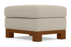 Logan Drive Ottoman :: Leg Finish: Pecan / Size: 23x30