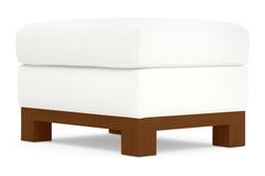 Logan Drive Ottoman :: Leg Finish: Pecan / Size: 23x30