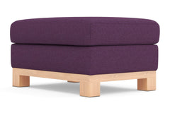 Logan Drive Ottoman :: Leg Finish: Natural / Size: 25x35