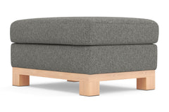Logan Drive Ottoman :: Leg Finish: Natural / Size: 25x35
