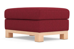 Logan Drive Ottoman :: Leg Finish: Natural / Size: 25x35