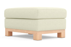 Logan Drive Ottoman :: Leg Finish: Natural / Size: 25x35