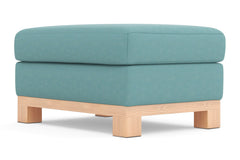 Logan Drive Ottoman :: Leg Finish: Natural / Size: 25x35