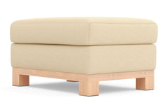 Logan Drive Ottoman :: Leg Finish: Natural / Size: 25x35