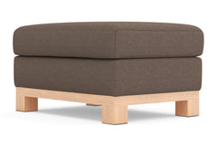 Logan Drive Ottoman :: Leg Finish: Natural / Size: 25x35