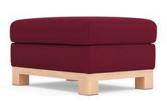 Logan Drive Ottoman :: Leg Finish: Natural / Size: 25x35