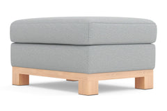Logan Drive Ottoman :: Leg Finish: Natural / Size: 25x35