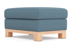 Logan Drive Ottoman :: Leg Finish: Natural / Size: 25x35
