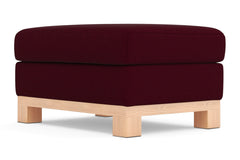 Logan Drive Ottoman :: Leg Finish: Natural / Size: 25x35