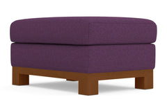 Logan Drive Ottoman :: Leg Finish: Pecan / Size: 25x35