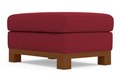 Logan Drive Ottoman :: Leg Finish: Pecan / Size: 25x35